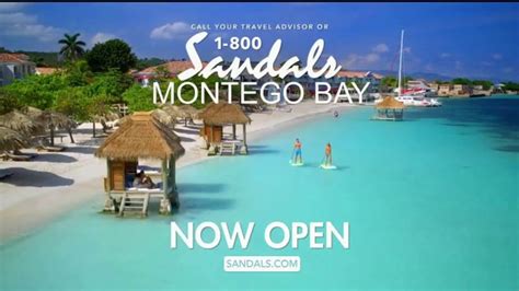 Sandals Resorts Montego Bay Tv Commercial Mo Fun Now Open Ispottv