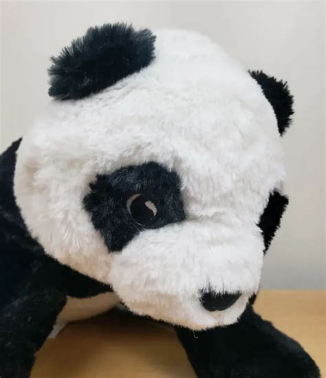 Ikea Panda Bear Kramig Plush Stuffed Animal Lovey Toy Wildlife Super