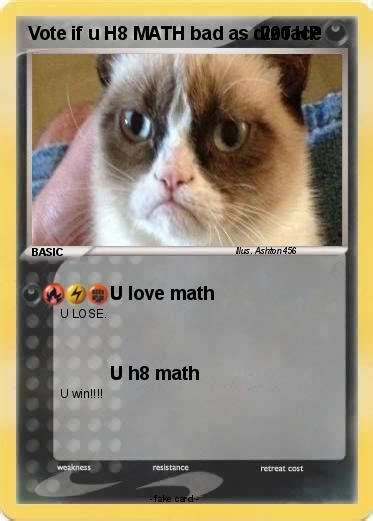 Grumpy Cat Meme I Love Math Grumpy Cat