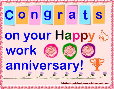 Congrats On Work Anniversary