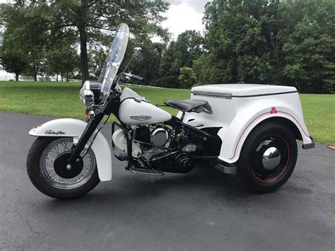 Three Wheeled Harley Goes From Police Duty To Hauling Beverages