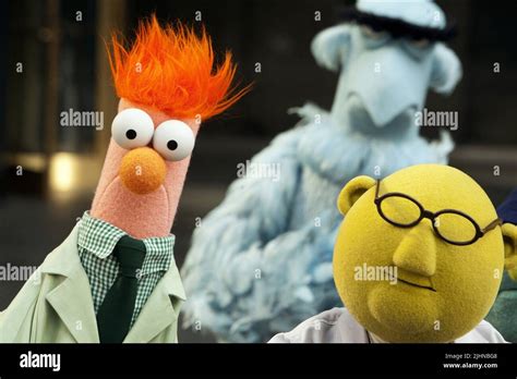 Beaker Sam The Eagle Dr Bunsen Honeydew The Muppets 2011 Stock