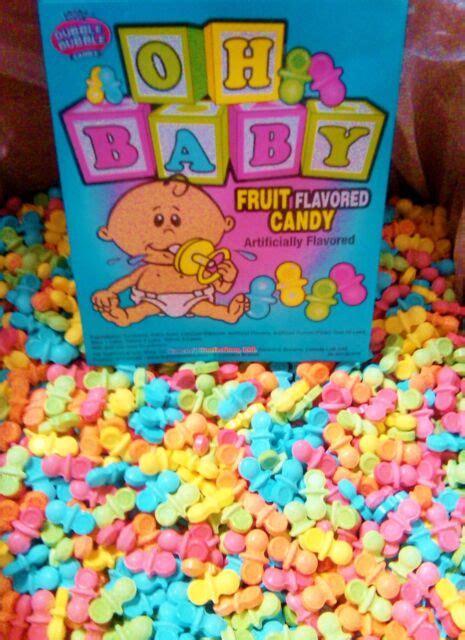 Dubble Bubble Oh Baby Pacifier Candy 2 Lbs Ebay