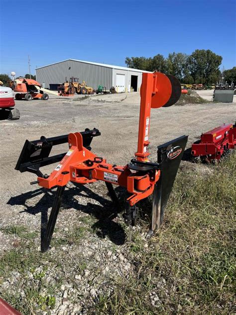 Silt Fence Plow Skid Steer Or 3 Point Wakarusa Equipment Heavy
