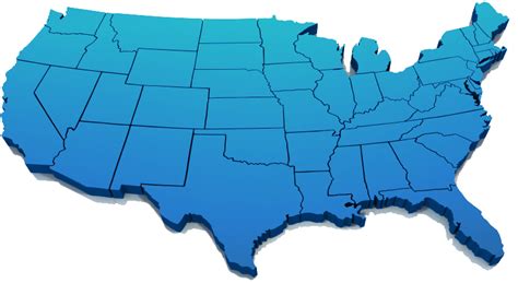Usa Map Png Transparent Images Png All