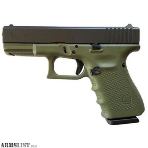 Armslist For Sale Glock 19 Gen 4 9mm Od Green Frame