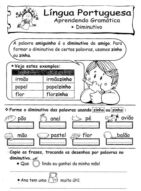 Atividades Gramatica Ano Fundamental Portal Escola