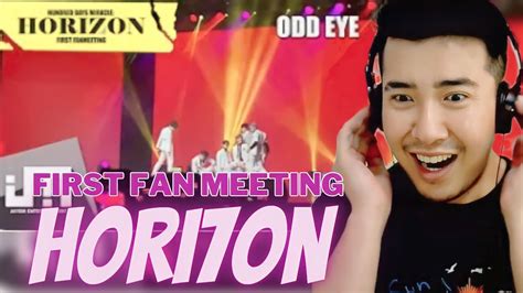 Reaction Hori7on Hori7on First Fan Meeting Part 4 Odd Eye Dash