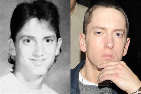 Eminem Aka Marshall Mathers Freshman Yearbook Photo 1989
