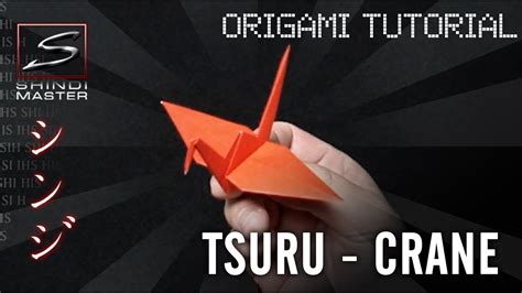 Como Dobrar Um Tsuru Origami Crane Origami Tutorial Shindimaster