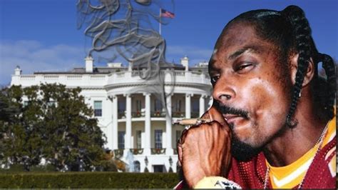 Snoop Dogg Smokes Weed In the White House?! - YouTube