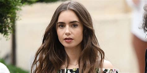 Lily Collins Films More Scenes For ‘emily In Paris In France Emily