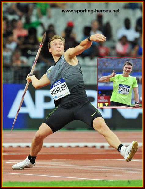 Thomas Rohler 2016 Olympic Games Mens Javelin Champion Germany