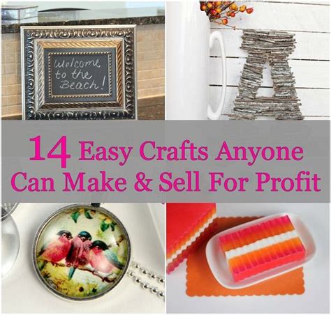 14 Easy Crafts Anyone Can Make & Sell For Profit | Saving Money