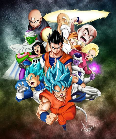 At this point, they come up with the plan of waiting for goku. Team Universe 7 | Dragones, Cumpleaños de dragón, Dragon ball