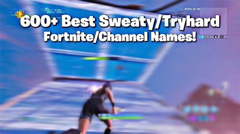 12 Xbox One Tryhard Sweaty Fortnite Names Games Pict