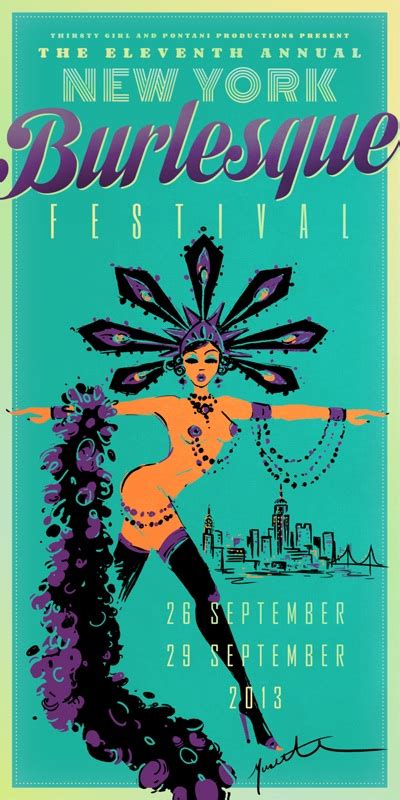 The Th Annual New York Burlesque Festival Teaser Party September Th LPR