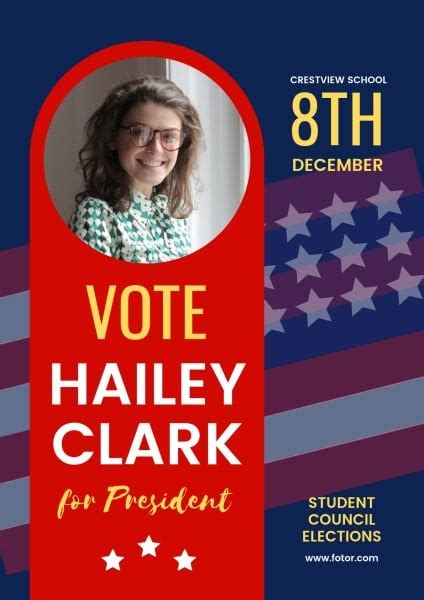 Student Election Poster
