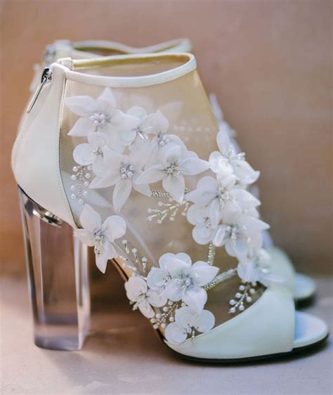 32 Floral Wedding Shoes Ideas For Spring And Summer