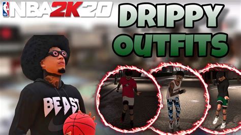 New Best Drippy Outfits On Nba 2k20 💧 Youtube