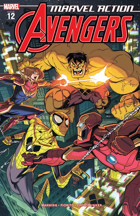 Marvel Action Avengers 2018 12 Comic Issues Marvel