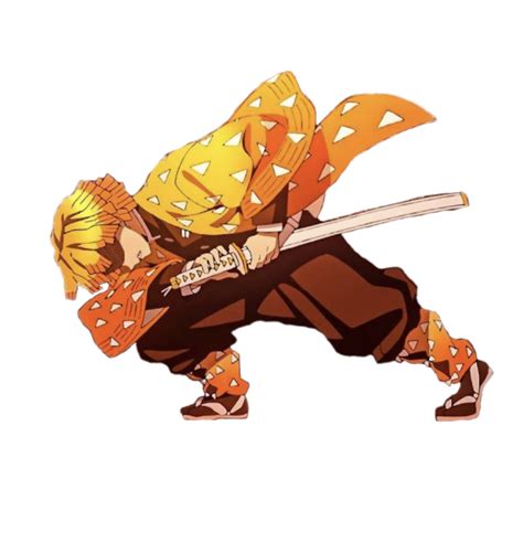 Check Out This Transparent Demon Slayer Zenitsu Agatsumo Bow Png Image