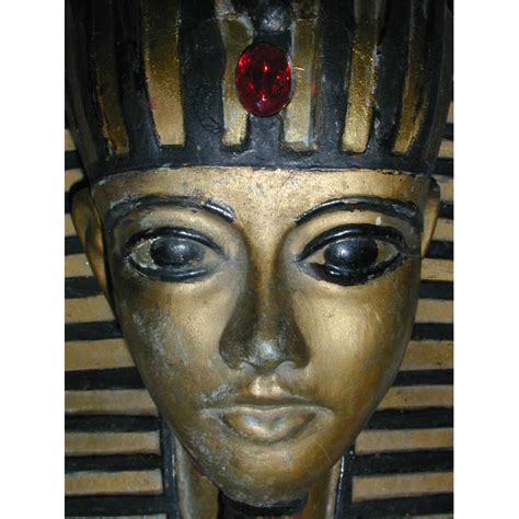Plaque Raised Relief “king Tut” Tutankhamen Funerary Mask Hand