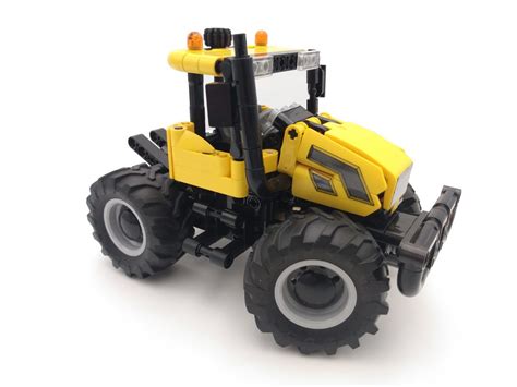 Lego Moc Jcb Fastrac Tractor By Saperpl Rebrickable Build With Lego