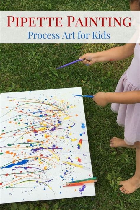 Splatter Paint ~ Process Art For Kids Twitchetts