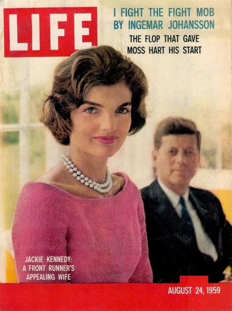 Jackie Kennedy And Jfk Life Magazine Cover By Gordon Parks Aug 24 1959