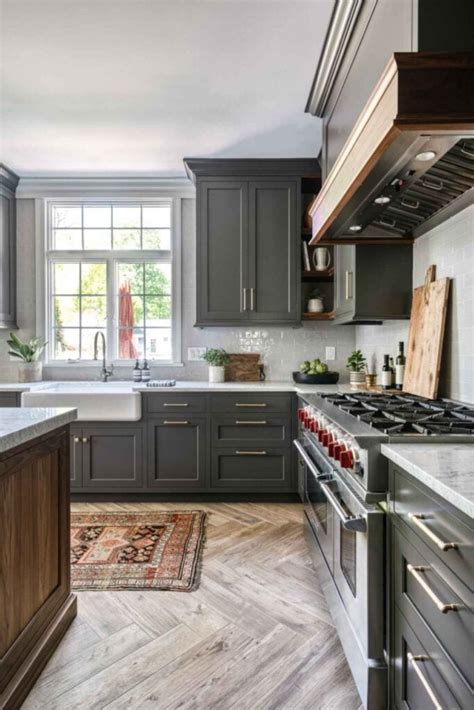 Kendall Charcoal Kitchen Cabinets