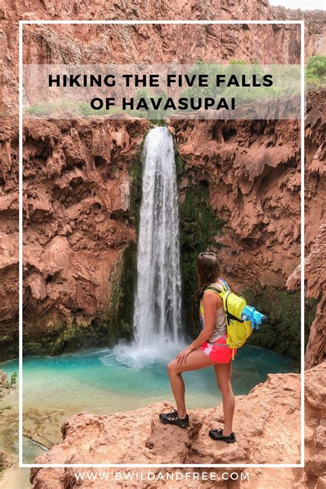 Havasu Falls Is The Most Well Known Waterfall In The Supai Area Of The