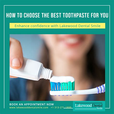 How To Choose The Best Toothpaste For You Lakewood Dental Smile