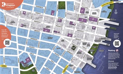 Downtown Kingston Parking Map