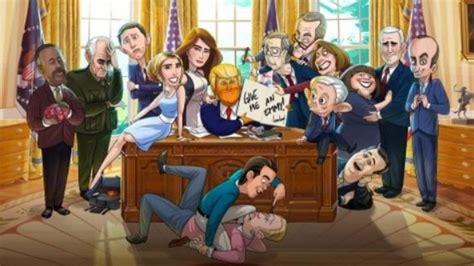 Animado Presidente Retrata Con Surrealismo El Día A Día De Trump