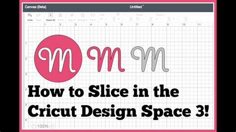 Cricut Design Space Slice Feature Tips And Tricks Youtube Hot