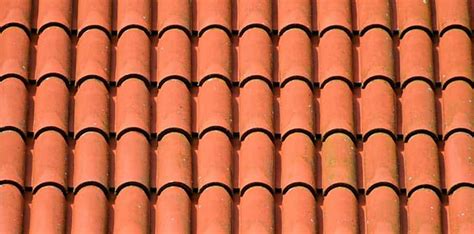 Roof Terracotta Tiles Texture