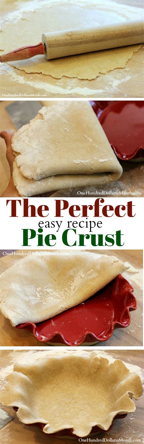 Recipe has been updated slightly in november 2019 to include instructions for how to make a pie crust by hand. Perfect Pie Crust Recipe - One Hundred Dollars a Month