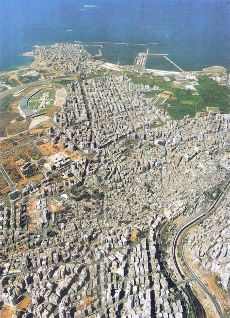 Lebanon Aerial View Of Tripoli