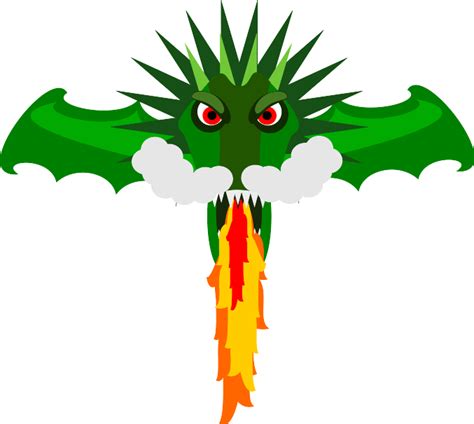 Fire Breathing Dragon Clip Art At Vector Clip Art Online
