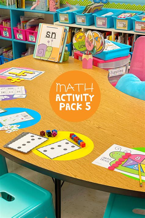 Kindergarten Math Centers — From The Pond