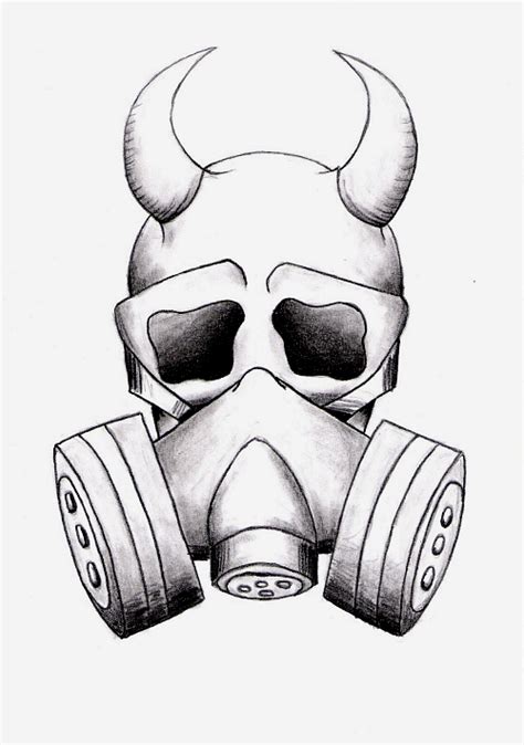 Gas Mask Skull By Painconsumesme On Deviantart