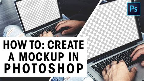 How To Create A Laptop Mockup In Photoshop Cs6 Youtube
