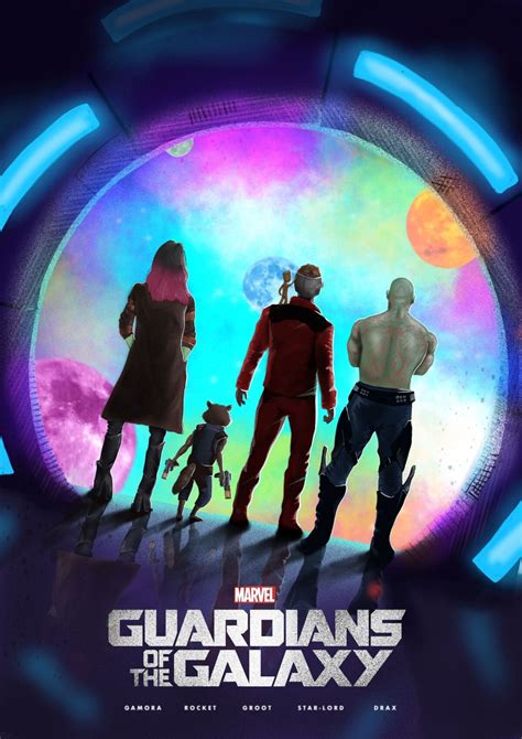 Marvels Guardians Of The Galaxy Simondeanfairhurst Posterspy