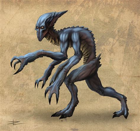 Alien Creature By Tyrus88 On Deviantart