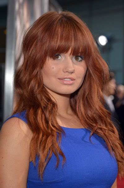 Her natural hair color is a dusty brown. Debby Ryan's Best Hair Moments | Teen Vogue