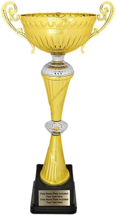 16 34 Gold Silver Completed Metal Cup Trophy 350 Series Trophy