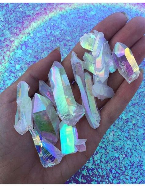 Imagen De Crystal Blue And Pink Кристаллы Минеральные кристаллы