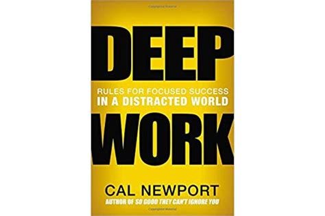 Deep Work By Cal Newport