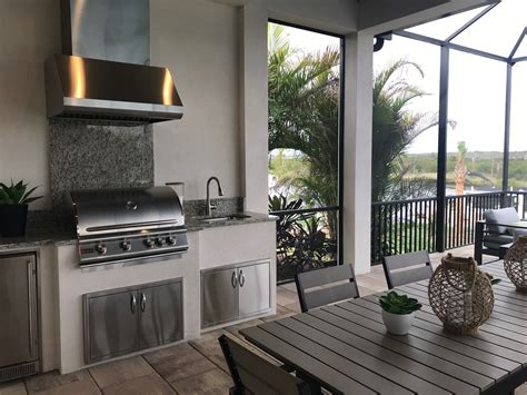 Add An Outdoor Kitchen To The Lanai And Make Entertaining Even Easier